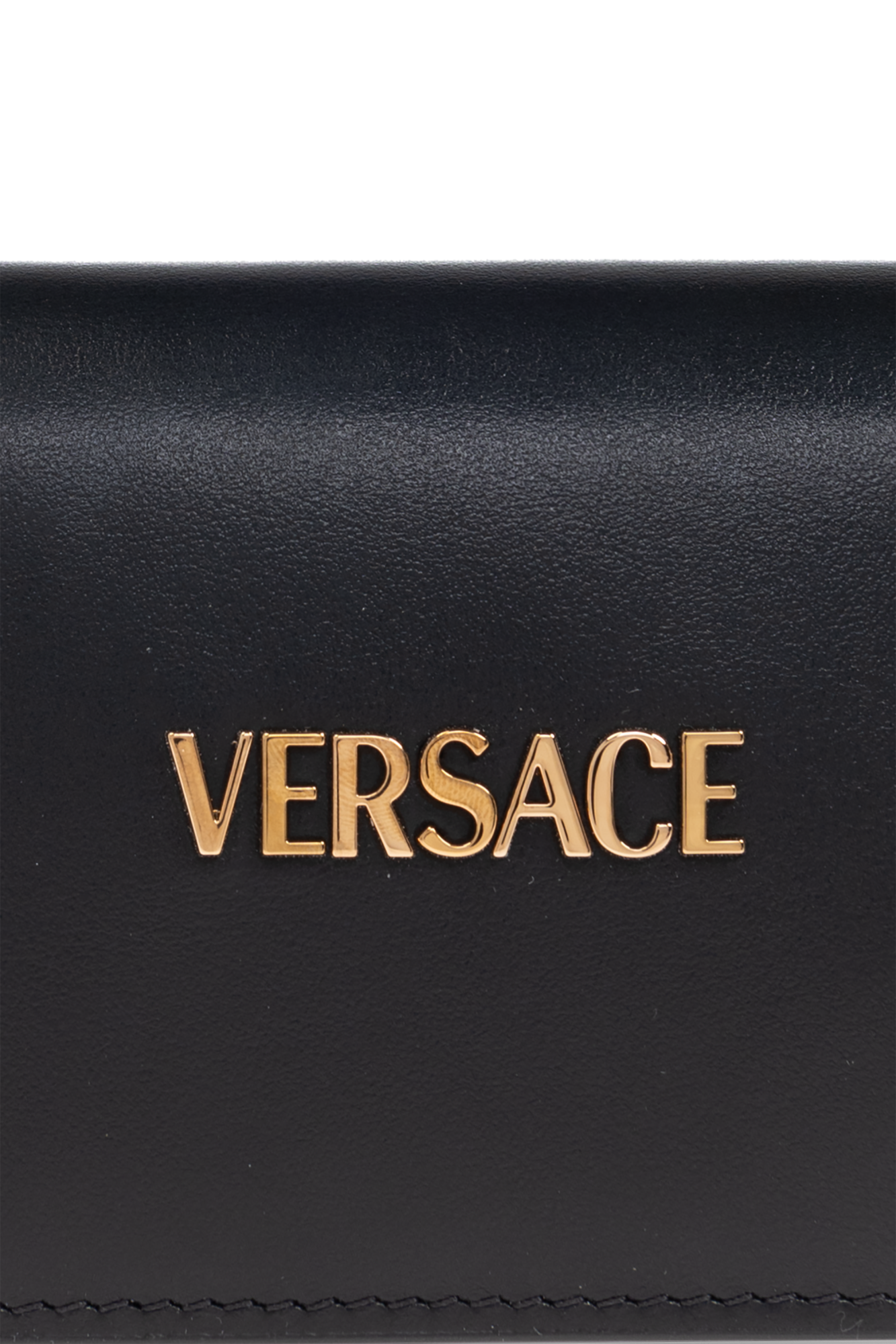 Versace Leather wallet with logo | Women's | Vitkac